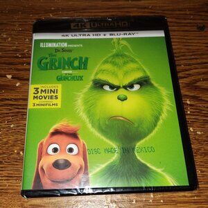 Dr. Seuss's The Grinch  (4K Ultra HD, 2019, Canadian)